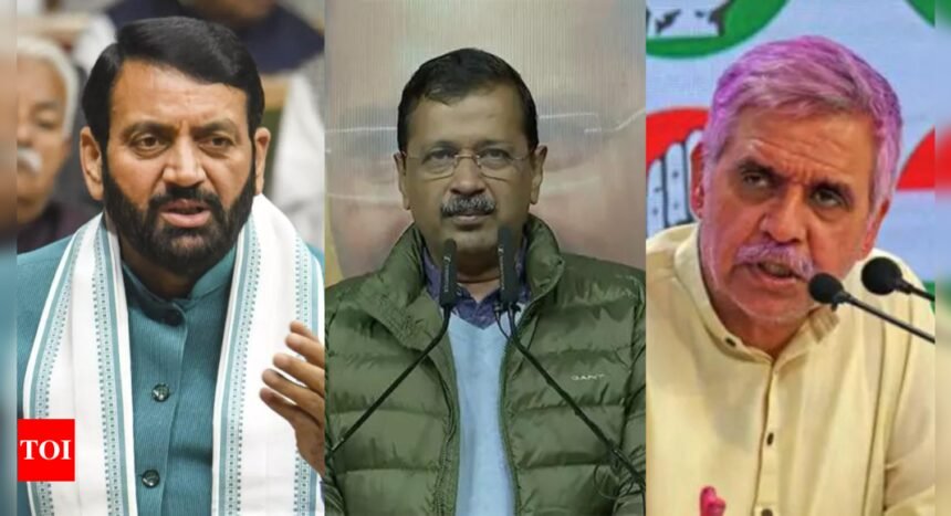 ‘Poison in Yamuna’: BJP & Congress vs AAP over Arvind Kejriwal's remark, Haryana CM warns of legal action | India News