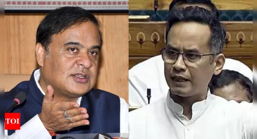 Assam police books Pakistan national Ali Tauqeer Sheikh, who worked with Congress MP Gaurav Gogoi's wife, under UAPA | India News