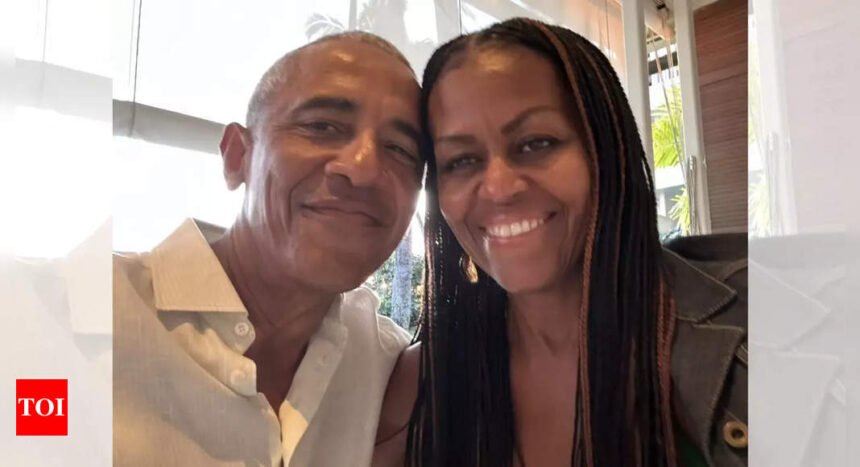 Barack and Michelle Obama drop Valentine’s Day selfie amid divorce rumors