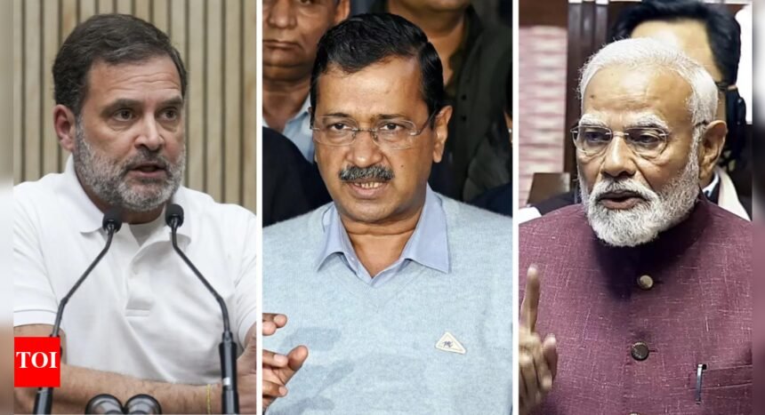 Delhi assembly election results 2025 highlights: BJP takes early lead, key AAP candidates including Arvind Kejriwal, Atishi trail | India News