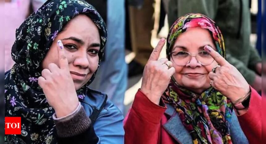 Delhi assembly elections 2025: As turnout dips, all eyes on Saturday score; votes cast lowest since 2008 | India News