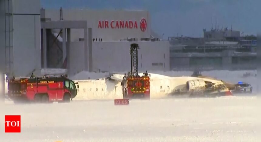 Delta Plane Crash Toronto: Delta plane crash-landing at Toronto airport: Viral posts claim all pilots were female. What is the truth?