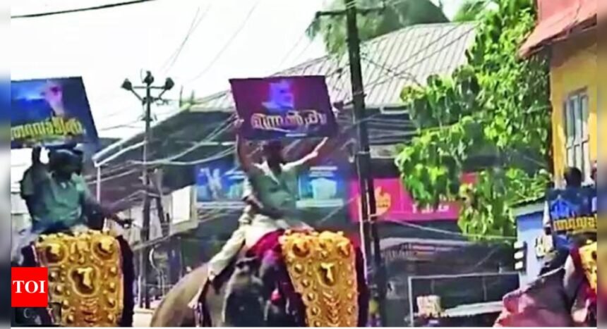 Hamas, Hezbollah banners on slain leaders including Haniyeh, Sinwar, Nasrallah at Kerala fest triggers row | India News