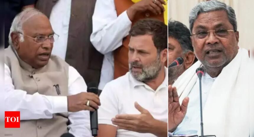 Invitation tiff? Kharge, Rahul may skip 'Invest Karnataka' event | India News