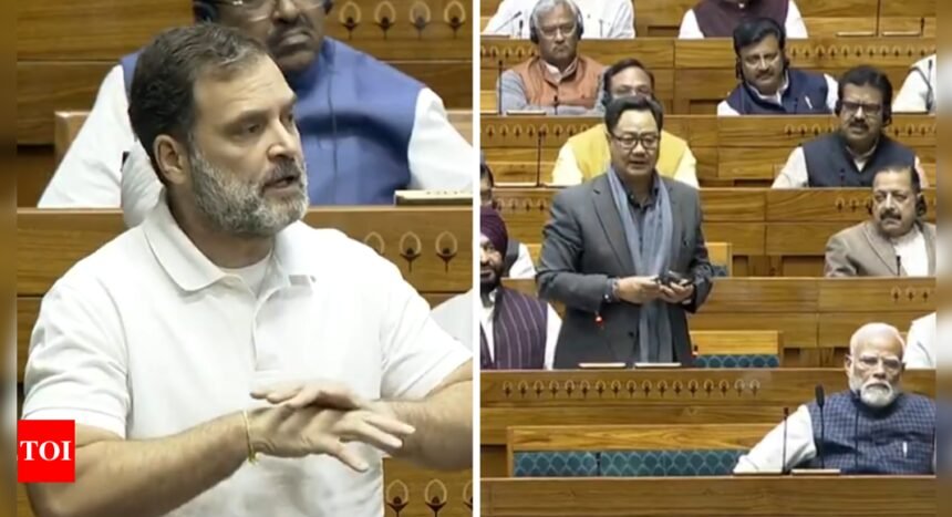 'Jaishankar went to US to get invitation for PM Modi for Trump's inauguration': Rahul Gandhi's claim triggers chaos in Lok Sabha | India News