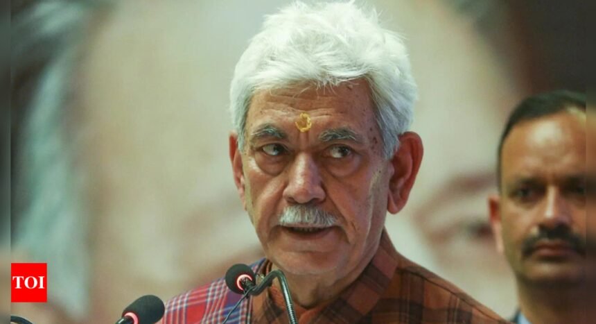 Jammu and Kashmir lieutenant governor Manoj Sinha sacks 3 government employees for alleged terror acts | India News