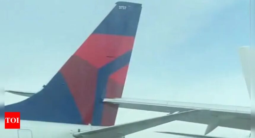 Japan Airlines plane collides with parked Delta Airlines aircraft at Seattle-Tacoma airport