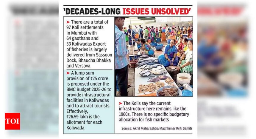 Koli fishers unimpressed by civic ‘dole’ of 25 crore