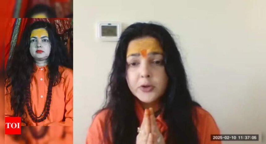 Mamta Kulkarni resigns from Kinnar Akhada role: "Egoistic people have a problem with me" - Video | Hindi Movie News