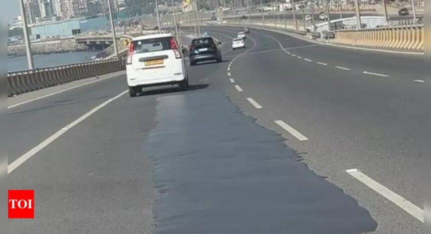 Mumbai Coastal Road patchwork row: BMC says no defects, calls it preventive measures | Mumbai News