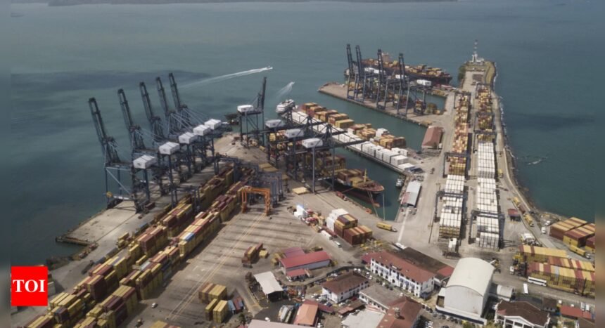 Panama's president denies making a deal that US ships can transit the canal for free