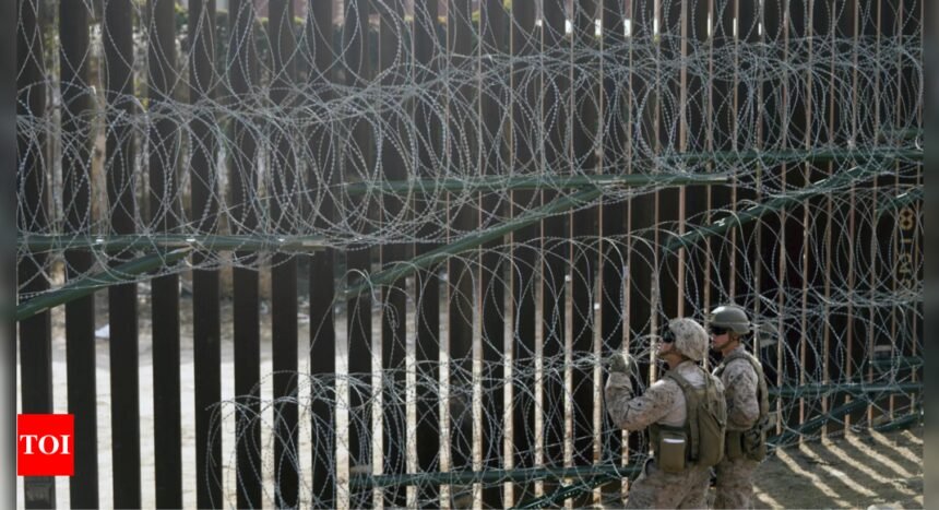 Pentagon to deploy over 1000 additional troops for Trump's immigration crackdown
