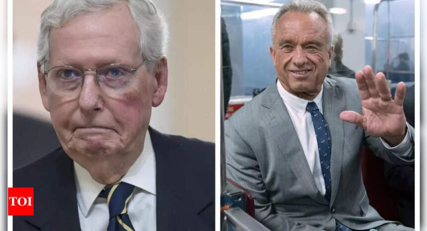 RFK Jr Mitch McConnell: Mitch McConnell says 'I survived childhood polio' as reason for voting against RFK Jr