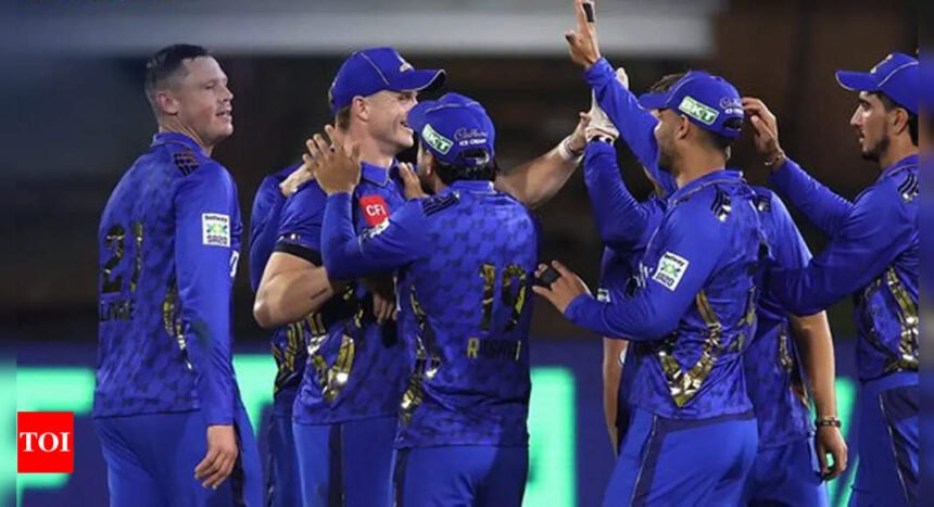 SA20: MI Cape Town continue their rampaging run to book spot in the final |