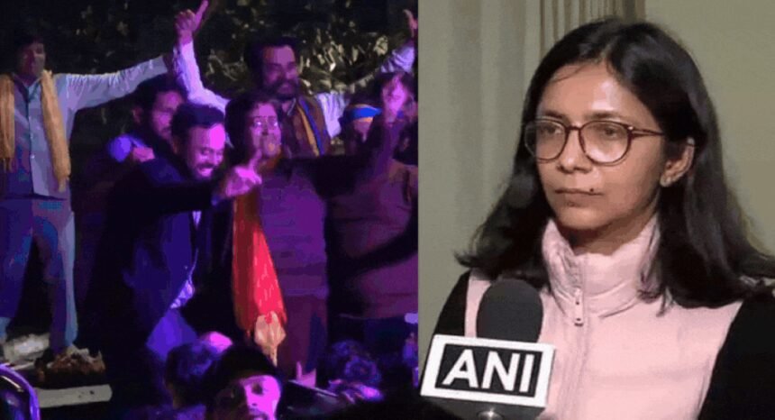 'Shameless': Rajya Sabha MP Swati Maliwal on Atishi's dance video after her poll win, AAP's defeat | India News