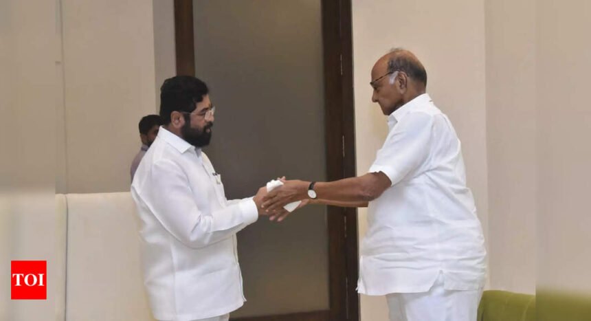 Sharad Pawar offers rare applause for Eknath Shinde for bridging political divides | Mumbai News