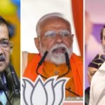 Stage set for big AAP vs BJP vs Congress battle as Delhi votes for 70 assembly seats | India News