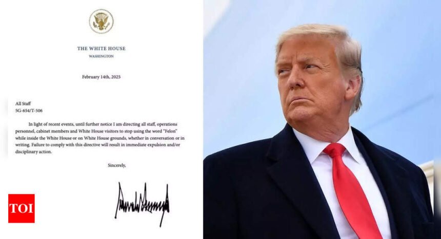 Trump Bans Felon: Word 'felon' banned in White House records? Social media buzzes with reactions