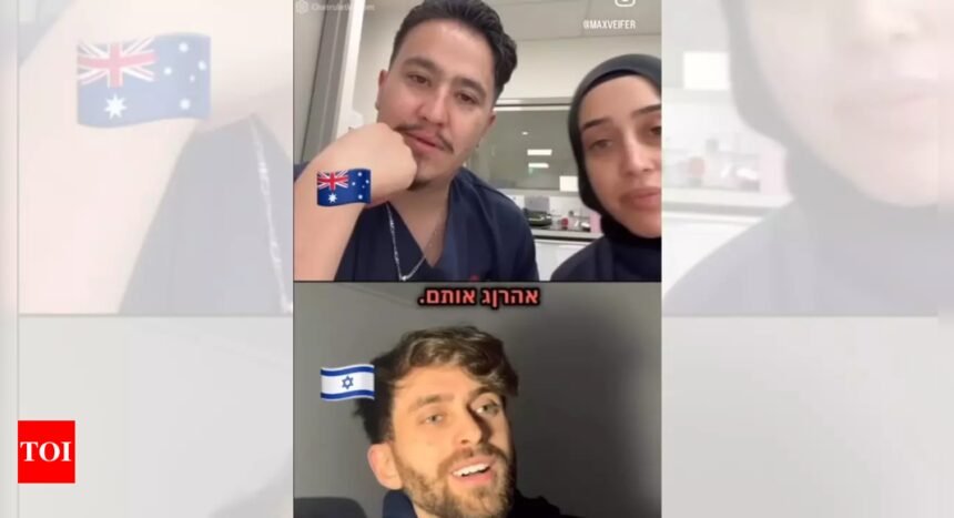Two Australian nurses 'stood down' over video of anti-Semitic remarks