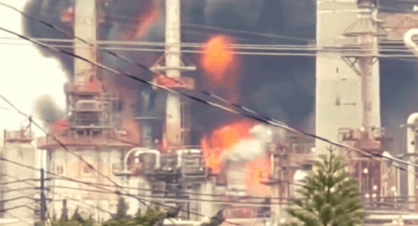 US: Fire at California’s Martinez Refining Company prompts shelter-in-place order