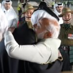 Watch: PM Modi personally receives Qatar Emir Al Thani at Delhi airport | India News