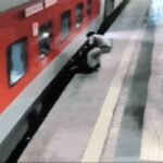 Watch: Passenger slips while boarding moving train in Mumbai, alert RPF officer saves his life | Mumbai News