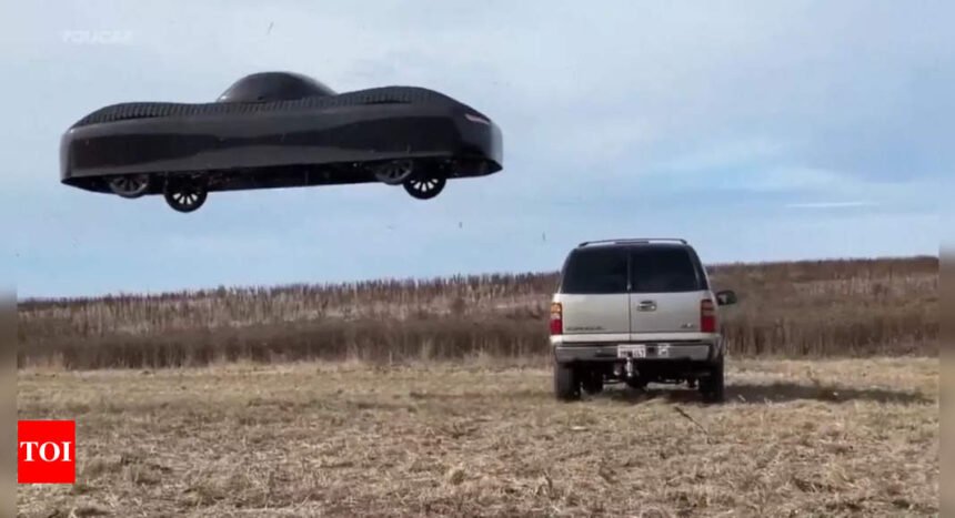 Watch: Stuck in traffic? Just fly over it! World’s first electric flying car in action