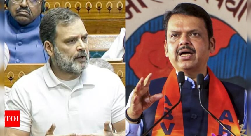 'When same joke is cracked repeatedly, nobody laughs': Devendra Fadnavis hits back at Rahul Gandhi over voter list charge | Mumbai News