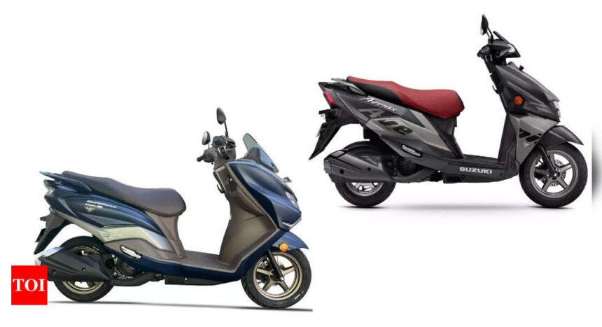 2025 Suzuki Avenis, Burgman scooters launched: Prices, changes