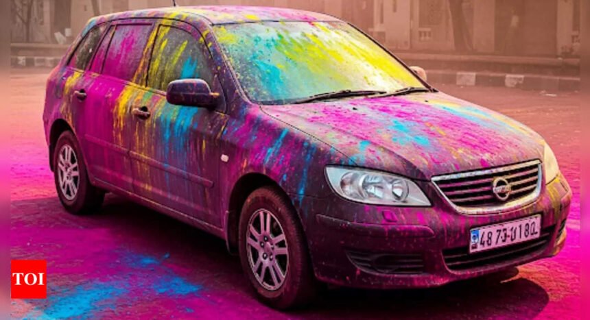 Keep your car & bike spotless after Holi: Here’s how