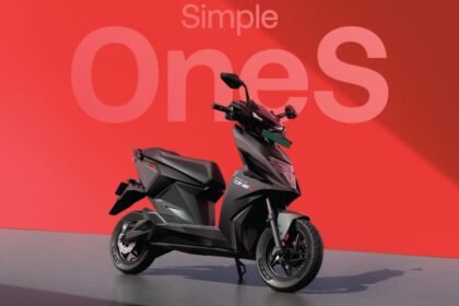 Simple One S e-scooter launched in India at Rs 1.4 lakh: Range, battery, features