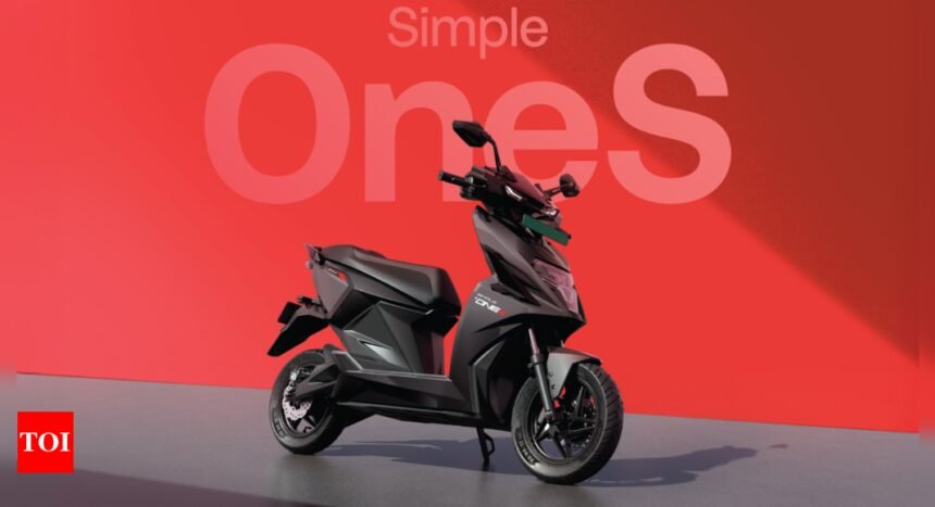 Simple One S e-scooter launched in India at Rs 1.4 lakh: Range, battery, features