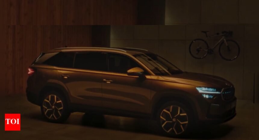 New Skoda Kodiaq teased ahead of India launch: Design, features, engine and more