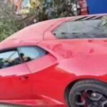 Noida Lamborghini crash: YouTuber’s car hits two, potential buyer was driving