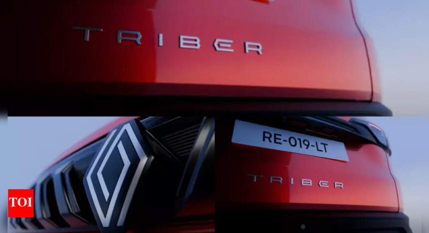 Renault Triber facelift teased, launch tomorrow: What to expect