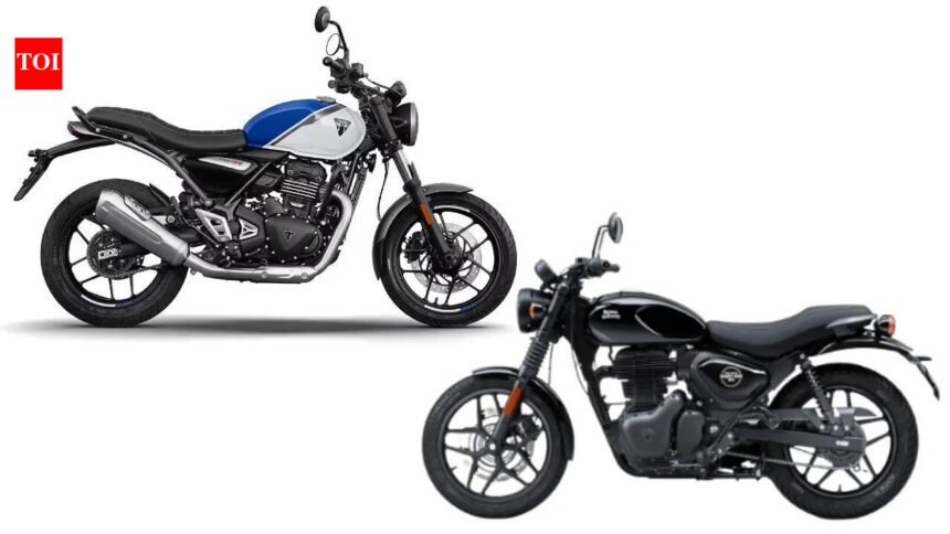 2026 Royal Enfield Hunter vs Triumph T4: Pricing, engine & more compared