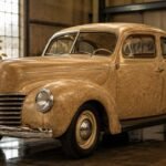 In 1941, Henry Ford introduced an experimental soybean car that used plant-based plastic body panels and challenged the future of steel automobiles |